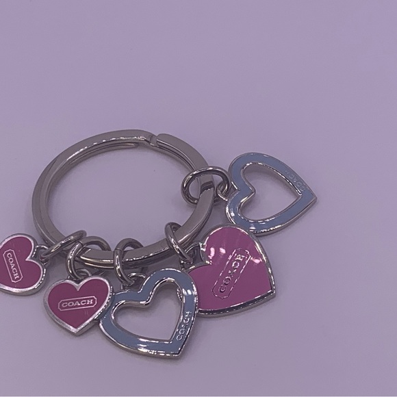 Coach Colored Hearts Keychains - Picture 3 of 4
